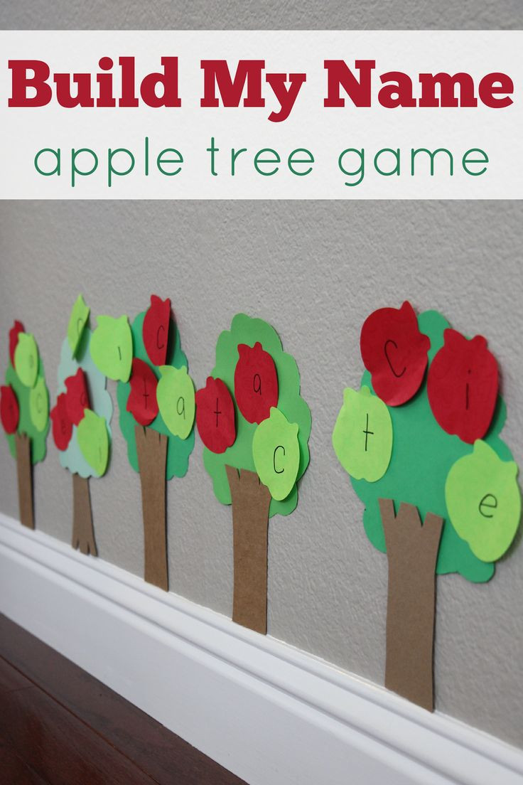 Name Crafts For Kids
 452 best Fall Crafts and Activities images on Pinterest