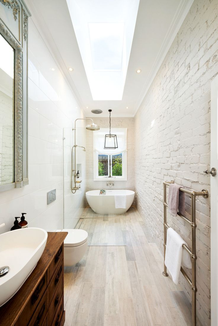 Narrow Bathroom Designs
 Best 25 Long narrow bathroom ideas on Pinterest