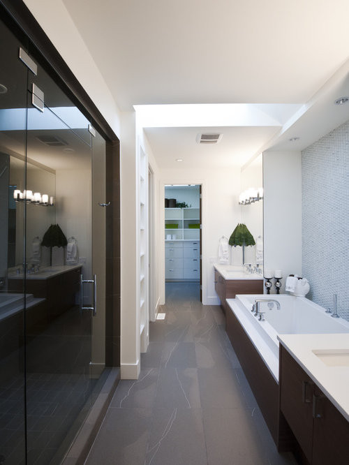 Narrow Master Bathroom
 Best Narrow Bathroom Design Ideas & Remodel