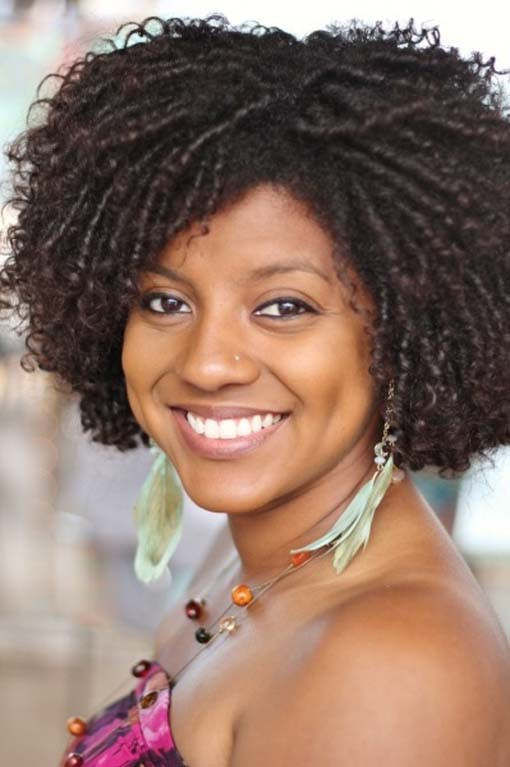 Natural Black Women Hairstyles
 First Twist Out