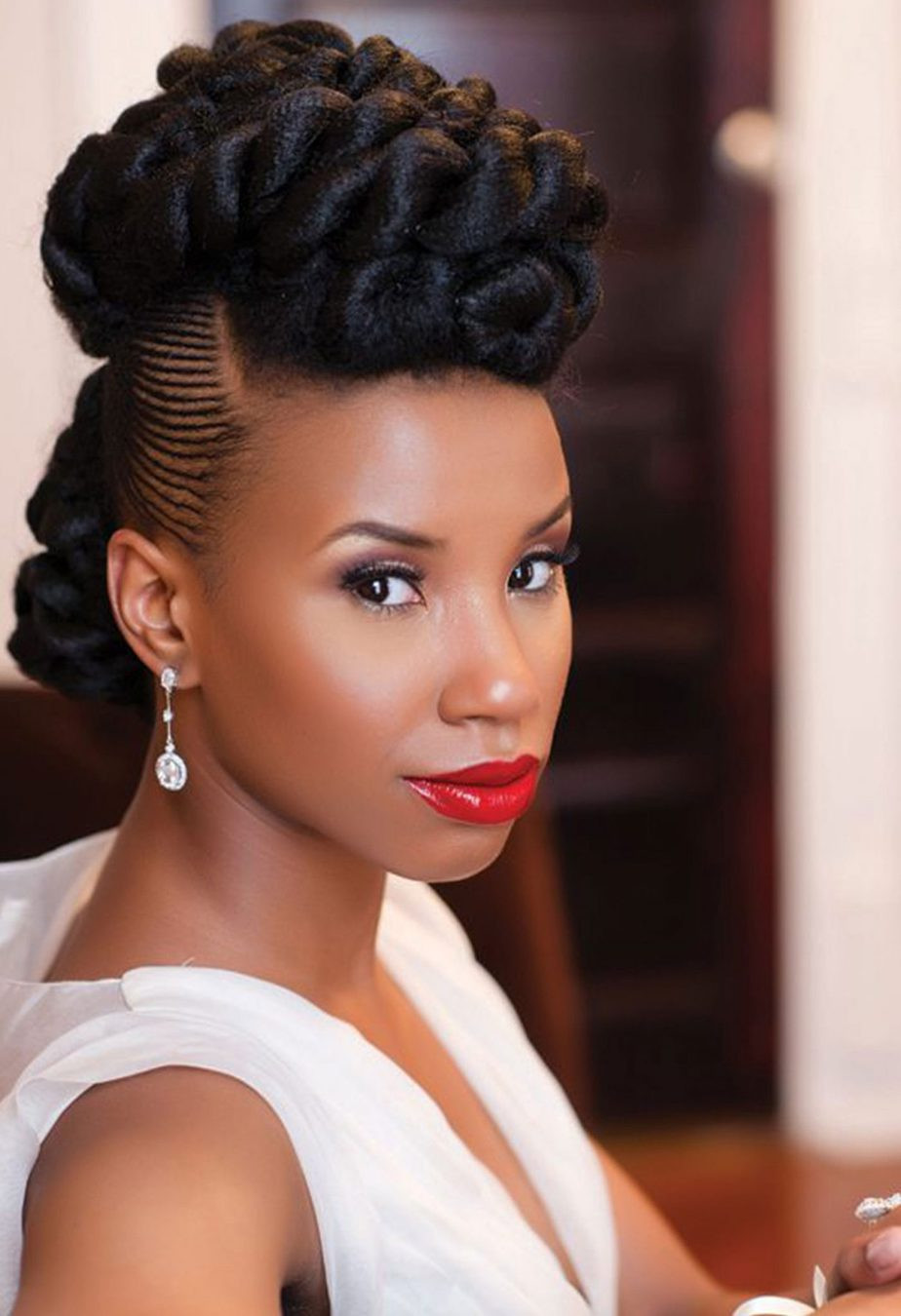 Natural Hairstyle For Wedding
 How to Rock Natural Hair for your wedding day and look on