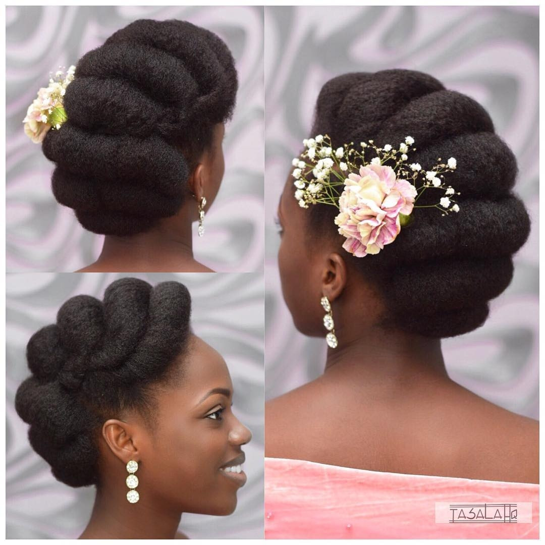 Natural Hairstyle For Wedding
 Bridal Hairstyles 41 Wedding Hairstyles For Black Women