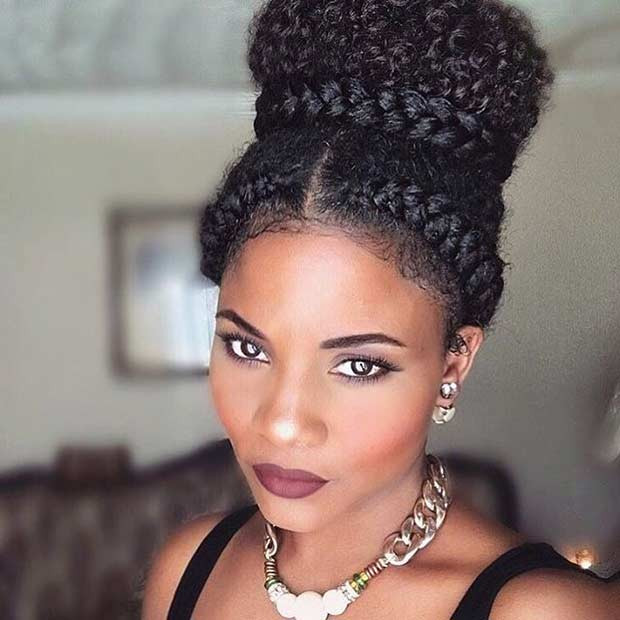 Natural Hairstyles Updo
 21 Chic and Easy Updo Hairstyles for Natural Hair