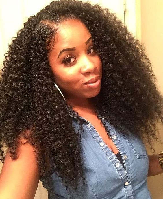 Natural Looking Crochet Hairstyles
 These crochet braids look so natural Love this curl