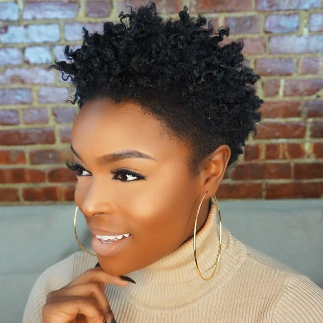 Natural Short Black Hairstyles
 40 Cute Tapered Natural Hairstyles for Afro Hair