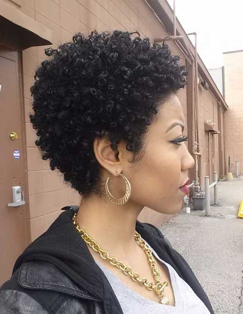 Natural Short Black Hairstyles
 15 Short Natural Haircuts for Black Women