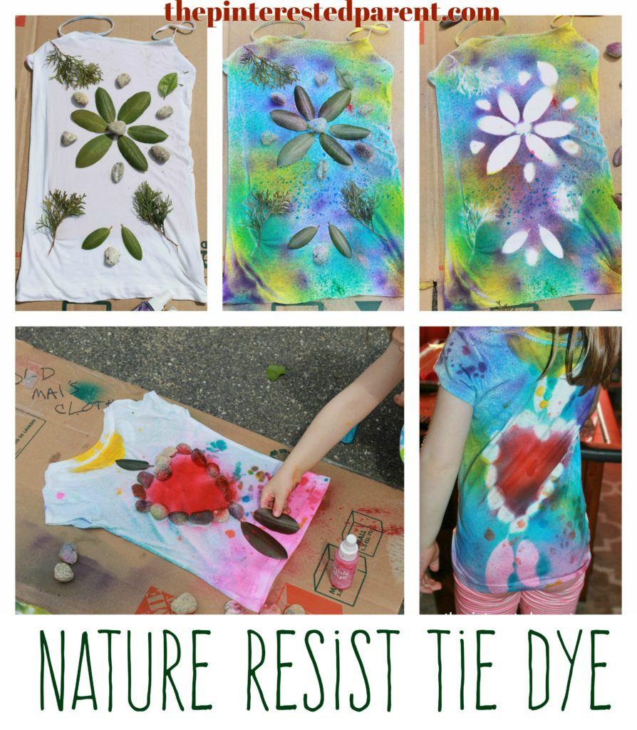 Nature Activities For Adults
 Nature Resist Tie Dye Shirts – The Pinterested Parent
