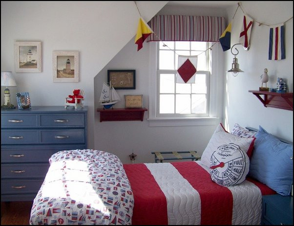 Nautical Bedroom Decorating Ideas
 Decorating theme bedrooms Maries Manor nautical bedroom