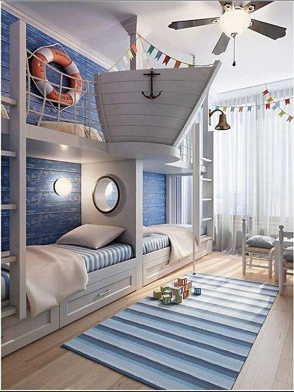 Nautical Bedroom Decorating Ideas
 Nautical bedroom decor ideas home diy