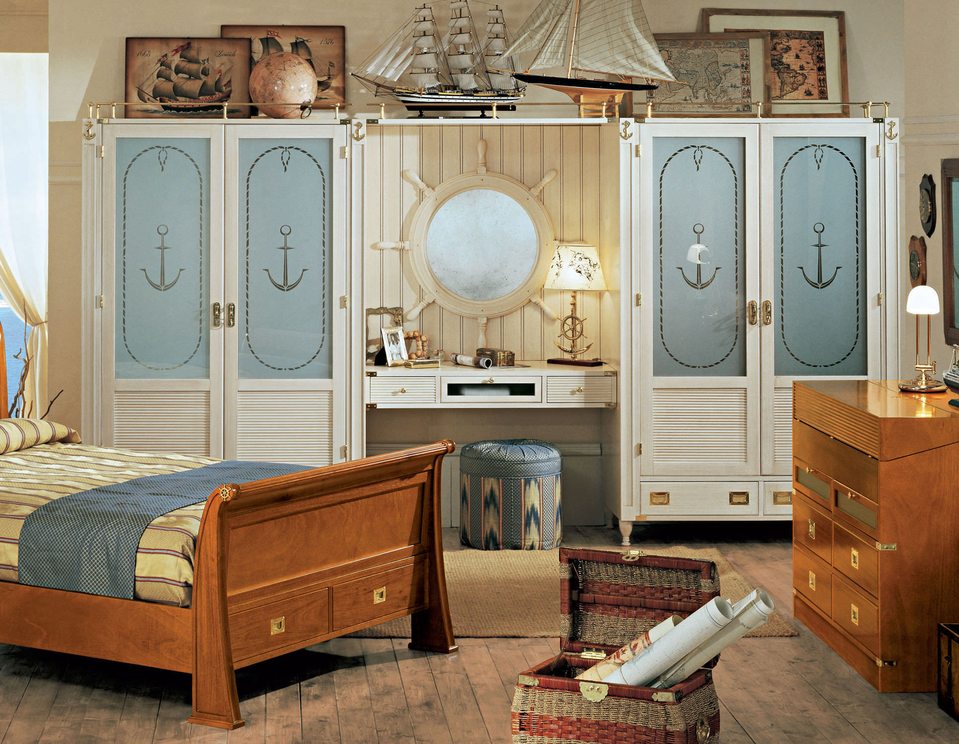 Nautical Bedroom Decorating Ideas
 Nautical Theme Decorating