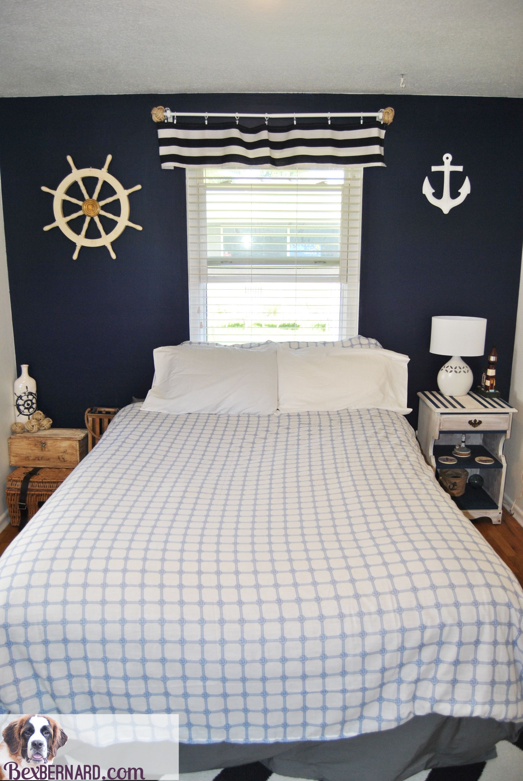 Nautical Bedroom Decorating Ideas
 Nautical Bedroom Home Decor BexBernard