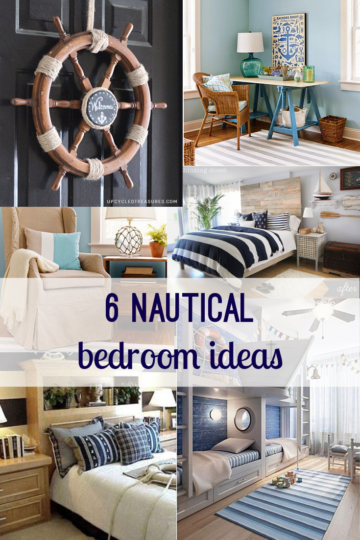 Nautical Bedroom Decorating Ideas
 Nautical bedroom decor ideas home diy