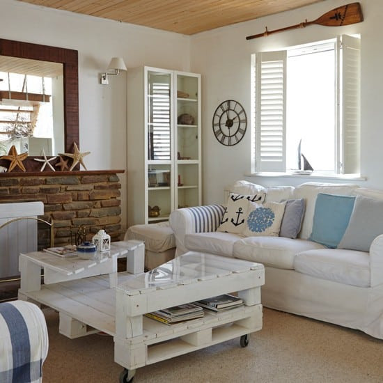 Nautical Living Room Ideas
 Living room decorating ideas in nautical decor – HOUSE