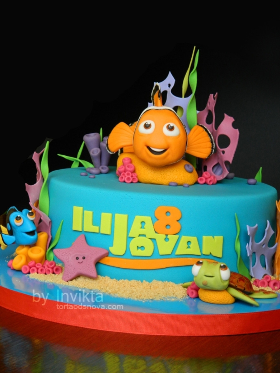 Nemo Birthday Cake
 Finding Nemo Birthday Cake CakeCentral