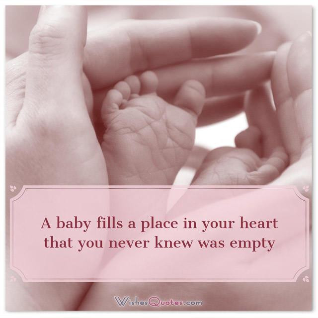 New Baby Blessing Quotes
 Newborn Baby Congratulation Messages with Adorable