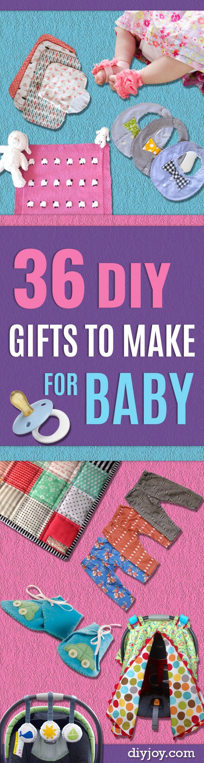 New Baby Gift Ideas For Parents
 36 Best DIY Gifts To Make For Baby