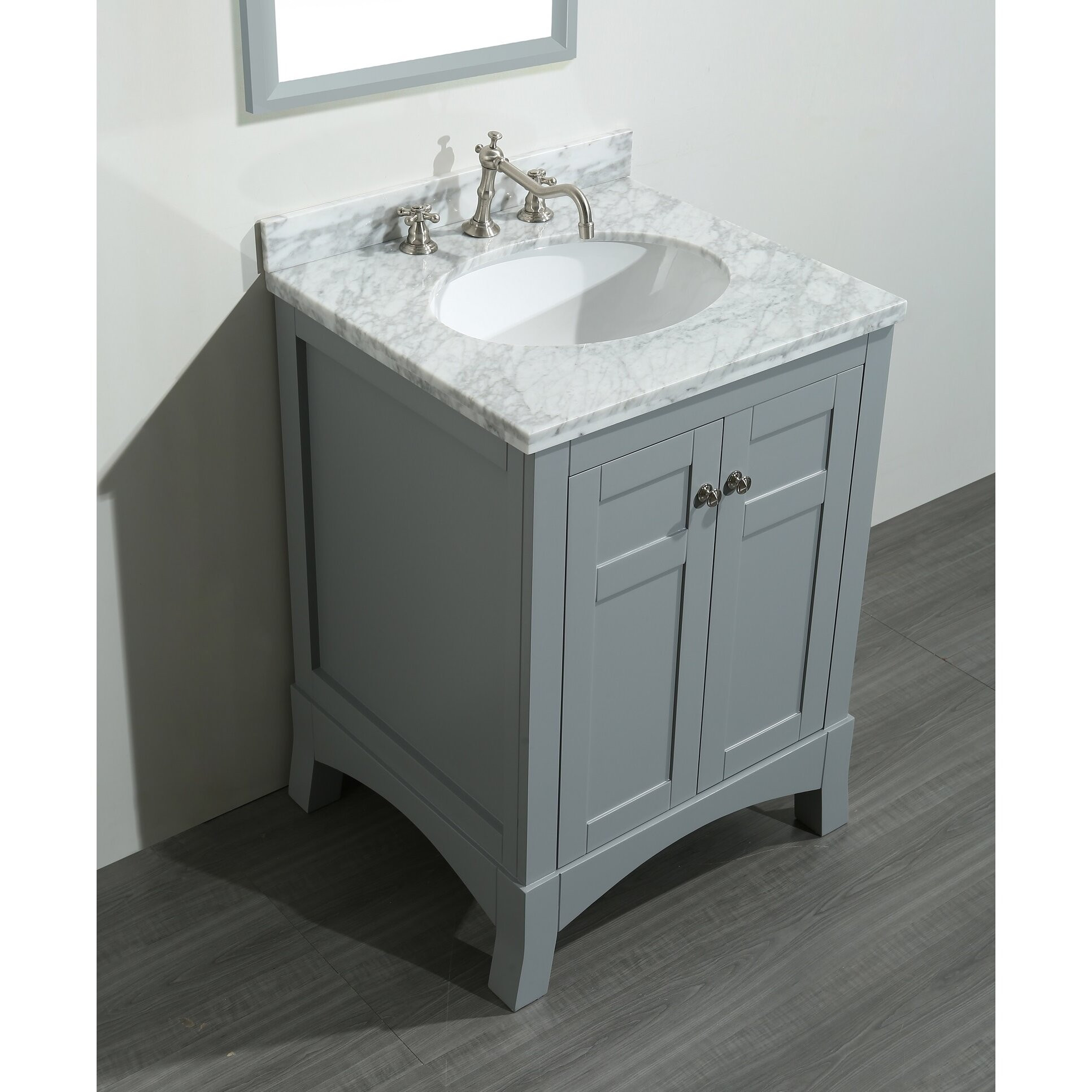 New Bathroom Vanity
 Eviva New York 24" Single Bathroom Vanity Set & Reviews