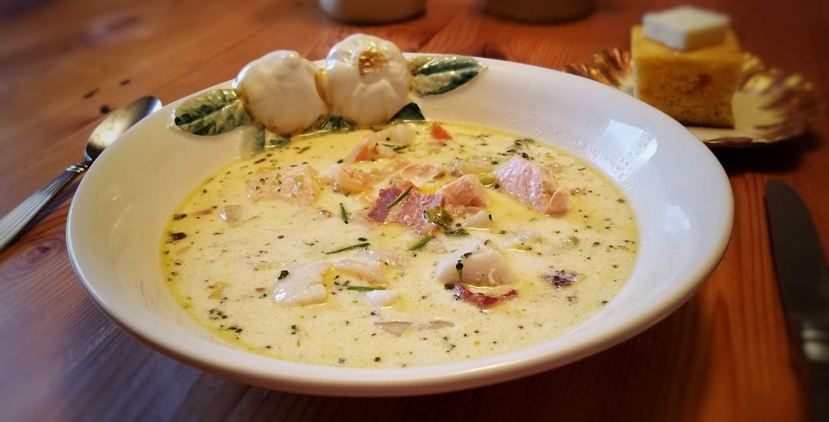 New England Seafood Chowder
 New England Seafood Chowder – sizzle&STEM