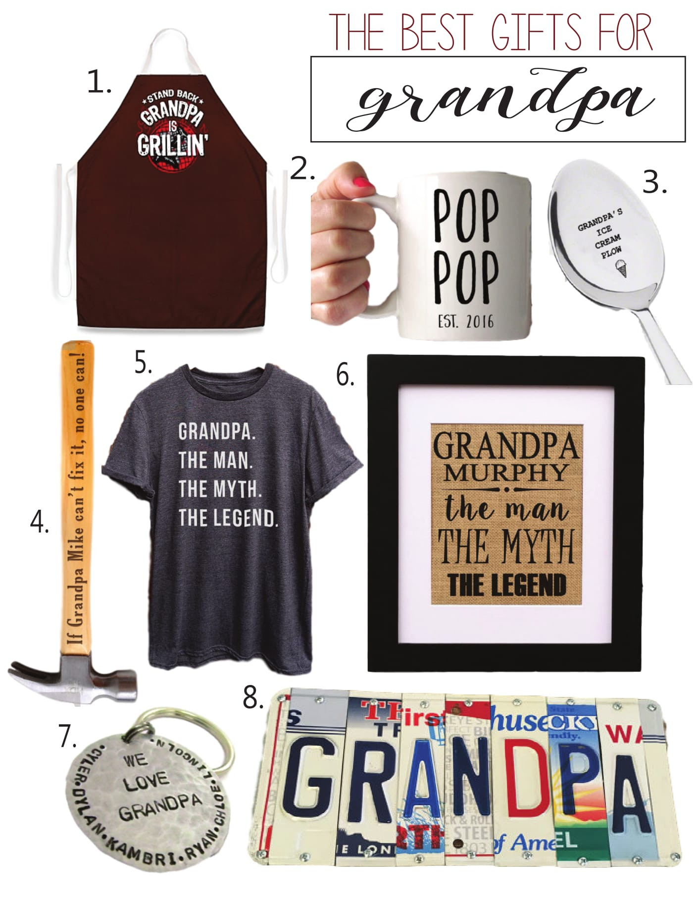 New Grandfather Gift Ideas
 The Best Gifts for Grandparents