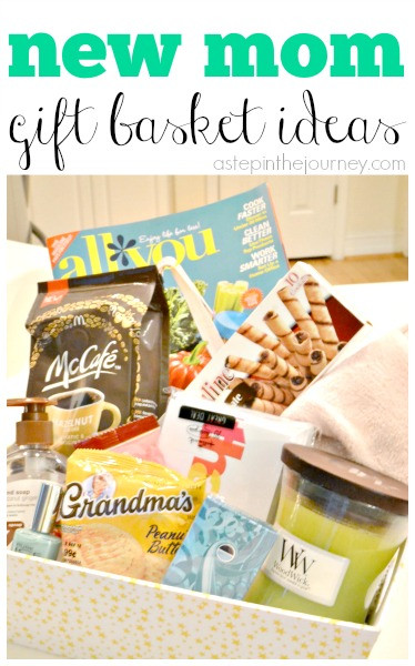 New Mom Gift Basket Ideas
 New Mom Gift Basket with McCafeMyWay