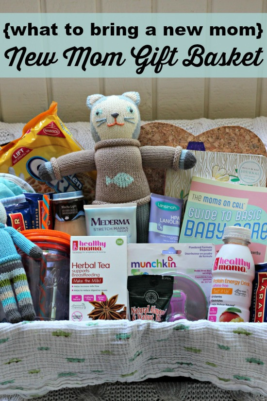 New Mom Gift Basket Ideas
 what to bring a new mom New Mom Gift Basket Southern