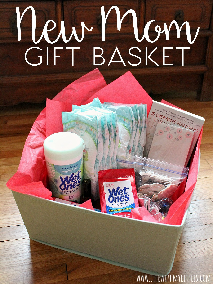 New Mommy Gift Basket Ideas
 New Mom Gift Basket Life With My Littles