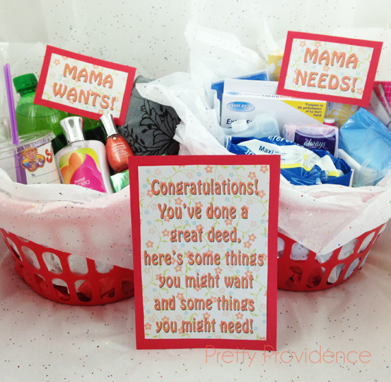 New Mother Gift Ideas
 New Mom Gift Idea with Free Printables Pretty Providence