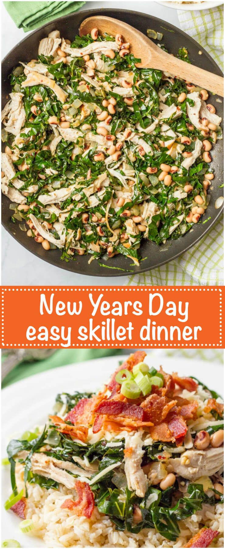 New Year Day Dinner Recipes
 Southern New Year s Day dinner skillet Recipe