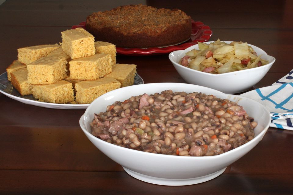 New Year Day Dinner Recipes
 Spicy Southern Black Eyed Peas Recipe