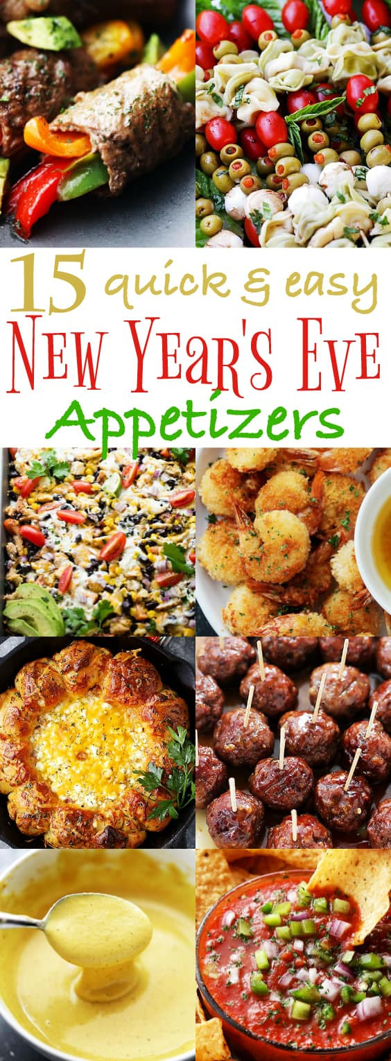 New Year Snacks Recipe
 15 Quick and Easy New Year s Eve Appetizers Recipes