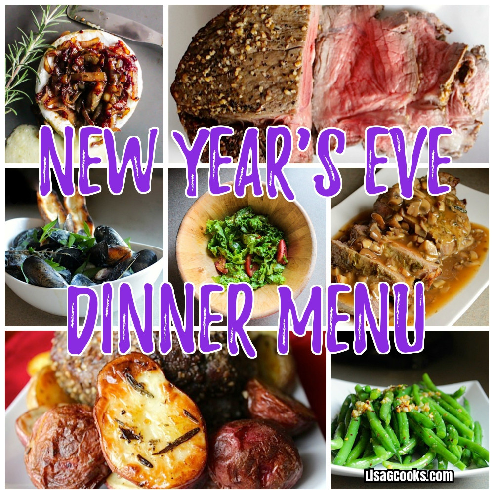 New Year'S Eve Dinner
 New Year s Eve Dinner Menu 2018 Lisa G Cooks
