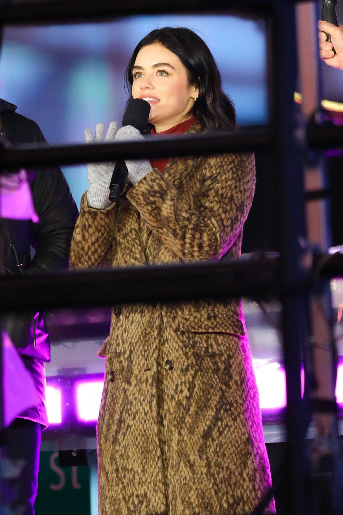 New Year'S Eve Dinner Nyc 2020
 LUCY HALE at Rehearsals for 2020 New Year’s Eve at Times
