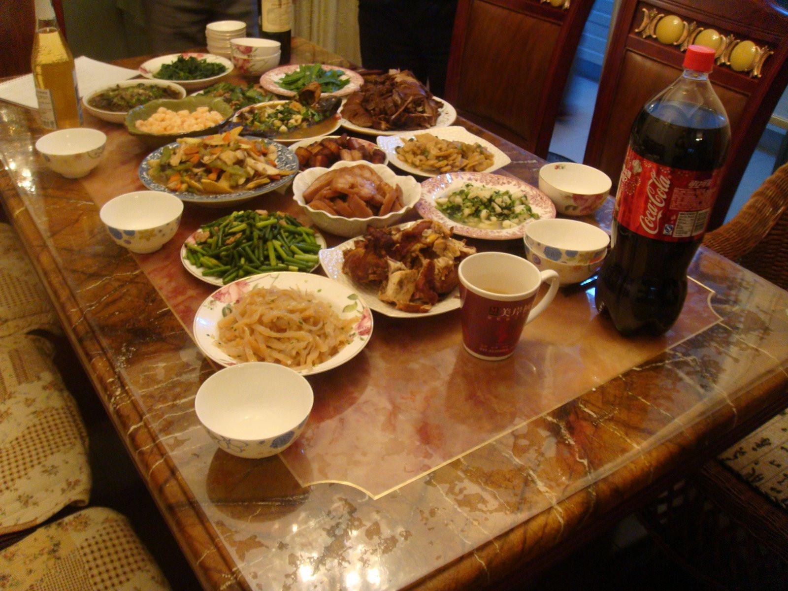 New Years Dinner Traditional
 my first video post chinese new year dinner