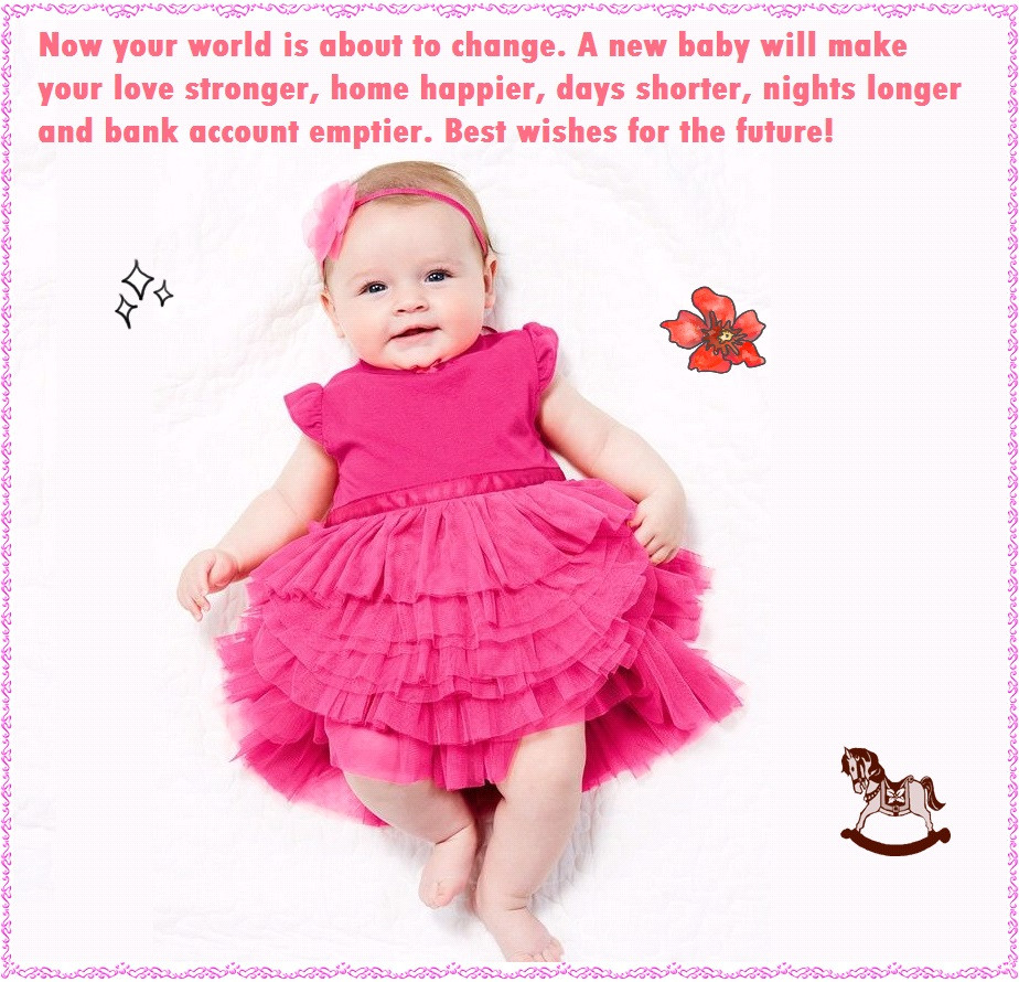 Newborn Baby Quotes Messages
 Funny Congratulation Messages for New Baby