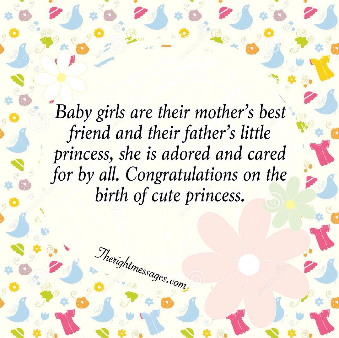 Newborn Baby Quotes Messages
 New Born Baby Girl Wishes