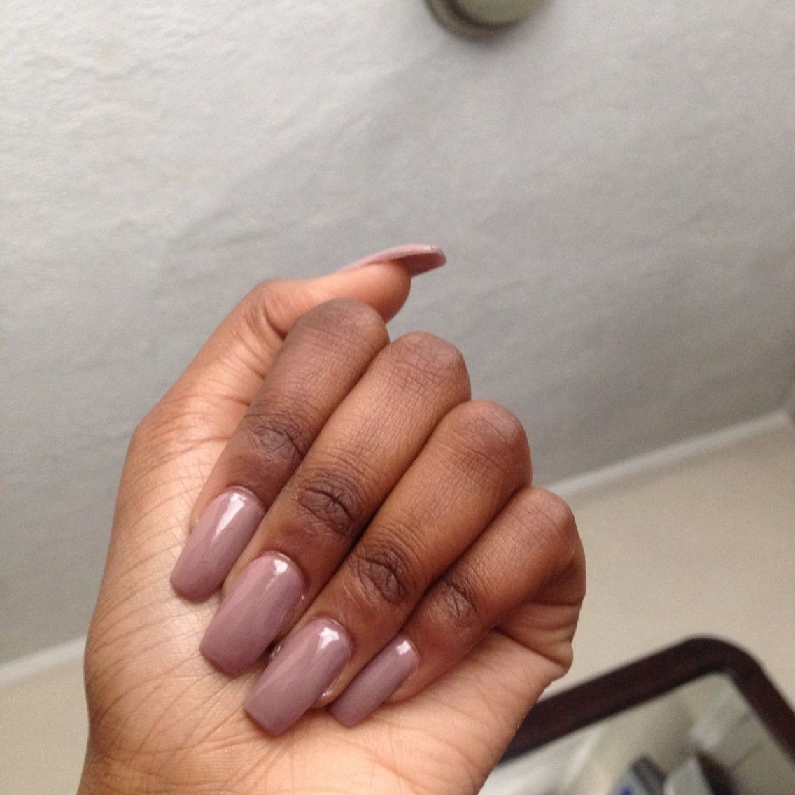 Nice Nail Colors For Dark Skin
 Nice color for my toes