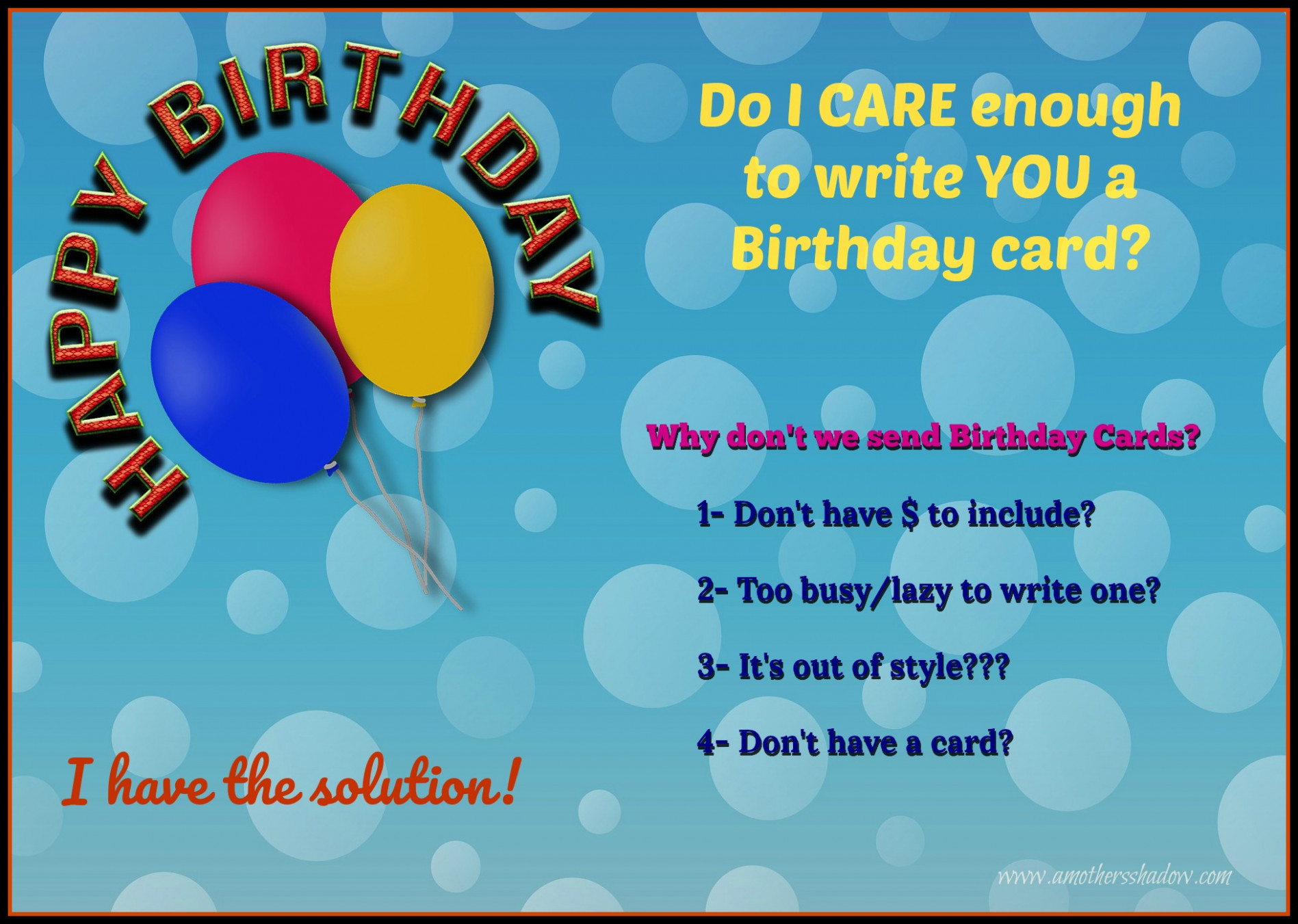 What To Say In A Birthday Card To An Older Person