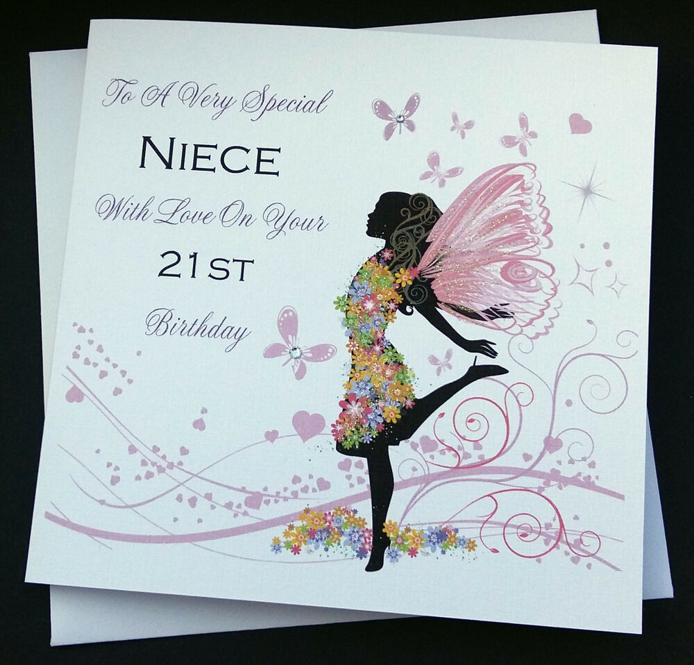 Niece Birthday Cards
 Handmade Birthday Card Sister Niece Auntie Daughter 16th