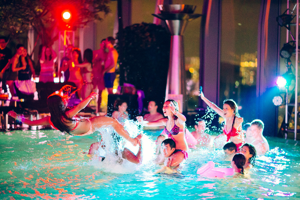 Night Pool Party Ideas
 Summer Wonderland Brings You a Debauched All Night Pool