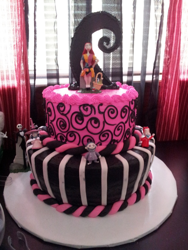 Nightmare Before Christmas Baby Shower Party Ideas
 Nightmare before Christmas Baby shower cake