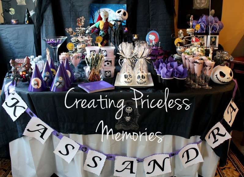 Nightmare Before Christmas Baby Shower Party Ideas
 Nightmare Before Christmas Birthday Party Ideas