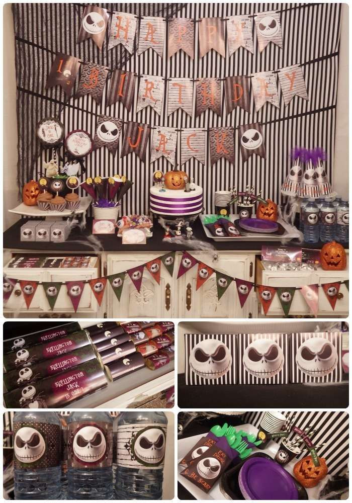 Nightmare Before Christmas Baby Shower Party Ideas
 Amazing Nightmare Before Christmas party See more party