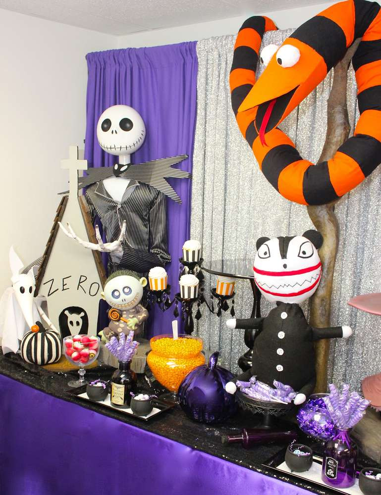 Nightmare Before Christmas Baby Shower Party Ideas
 The Nightmare before Christmas Birthday Party Ideas