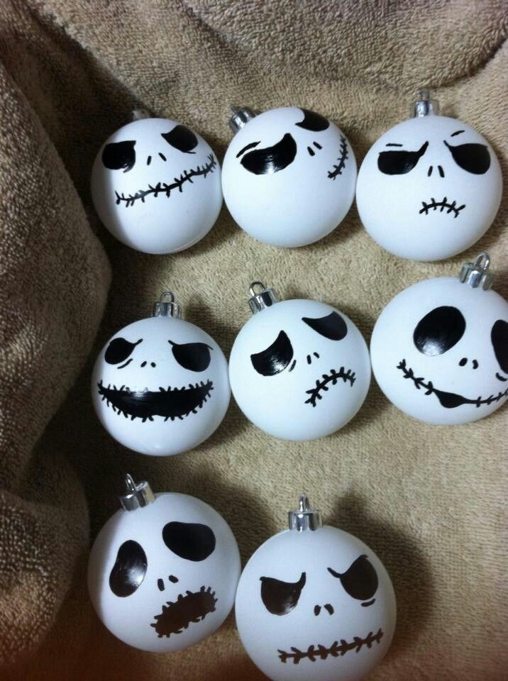 Nightmare Before Christmas Ornaments DIY
 2014 Nightmare before Christmas ornaments inspired by Jack