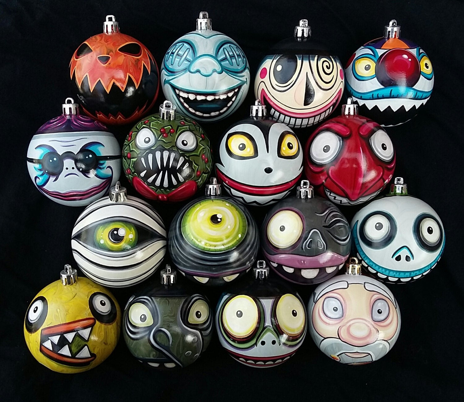 Nightmare Before Christmas Ornaments DIY
 Any Character Nightmare Before Christmas by AndreaHathcockArt