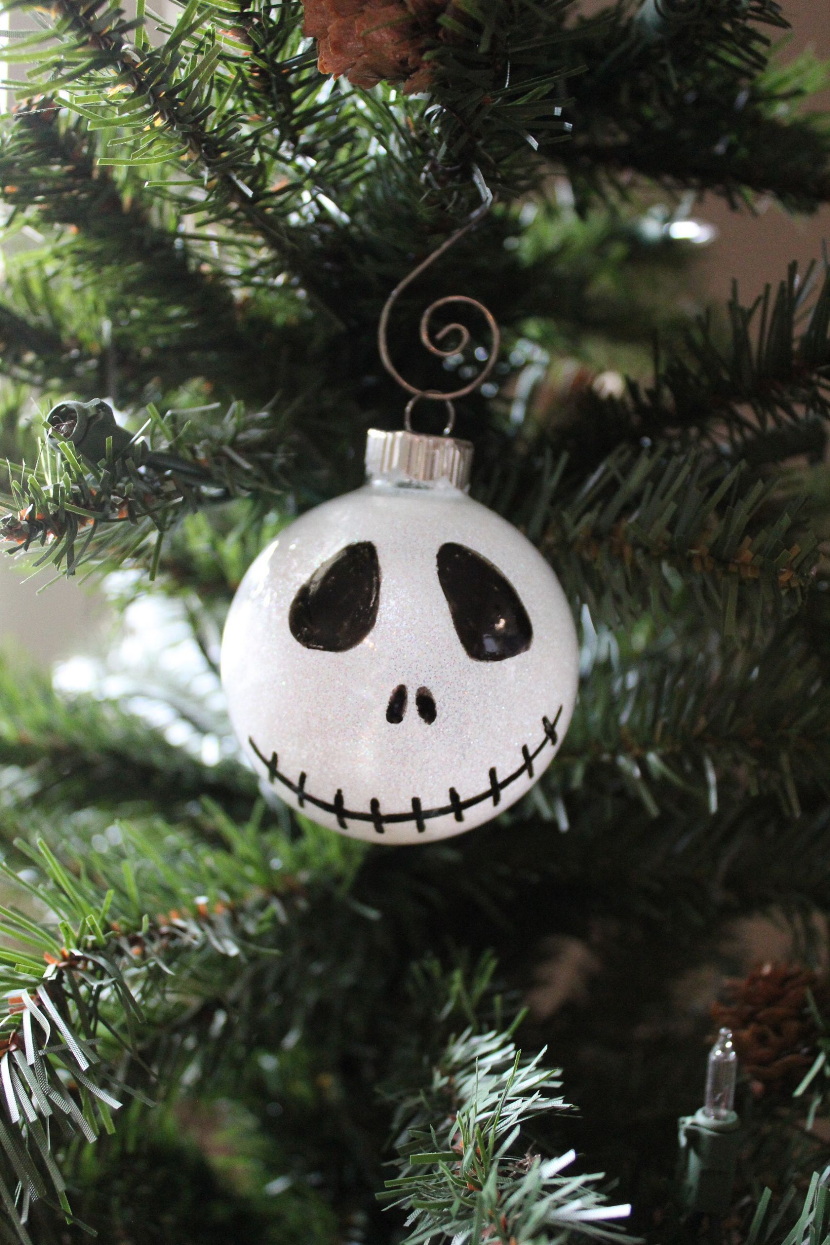 Nightmare Before Christmas Ornaments DIY
 DIY Jack Skellington Ornament from The Nightmare Before