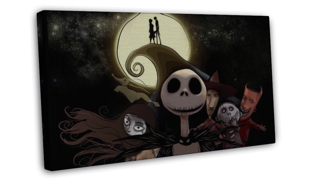 Nightmare Before Christmas Wall Art
 The Nightmare Before Christmas Jack Movie Wall Decor 20x16