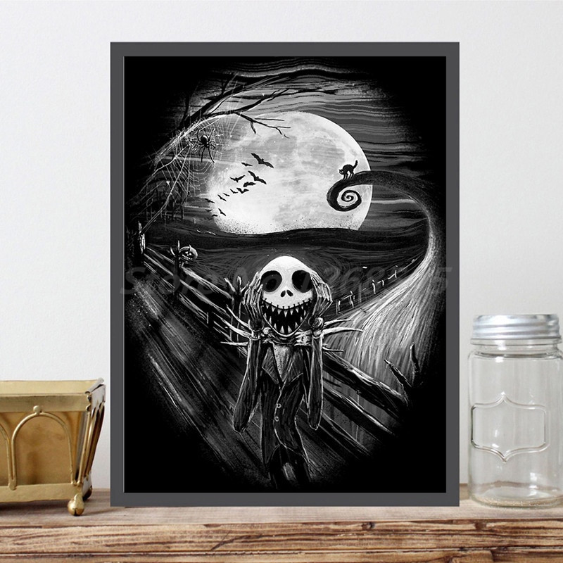 Nightmare Before Christmas Wall Art
 The Nightmare Before Christmas HD Wall Art Canvas Poster