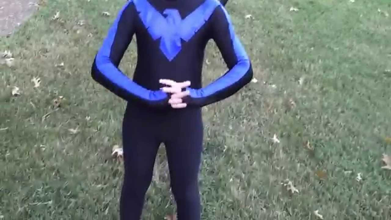 Nightwing Costume DIY
 Homemade Nightwing Costume
