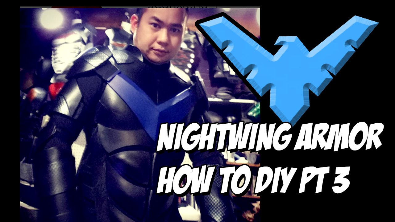 Nightwing Costume DIY
 Nightwing How to DiY Cosplay costume body Armor